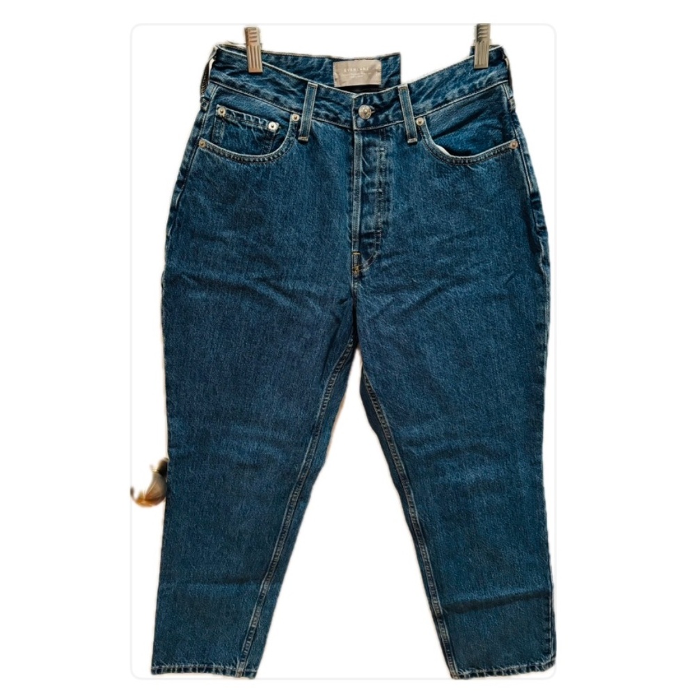 NWT Everlane Curvy 90s Cheeky Straight Jean - Medium Blue - size 29 ankle